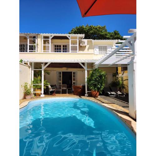 Bungalow Forgetti at Trou aux Biches with private swimming pool