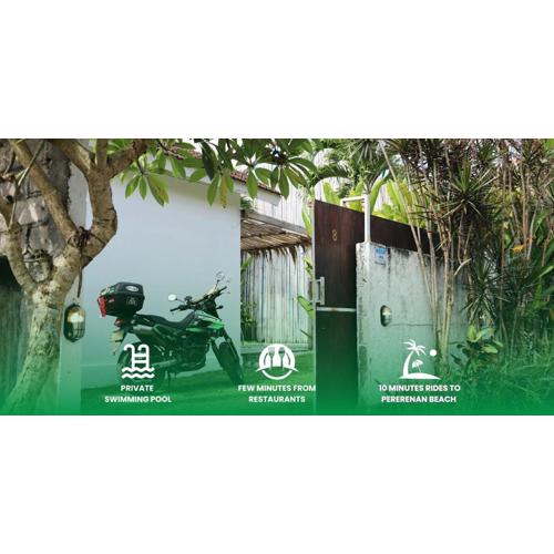 Bungalow Villa with Private Pool near Canggu