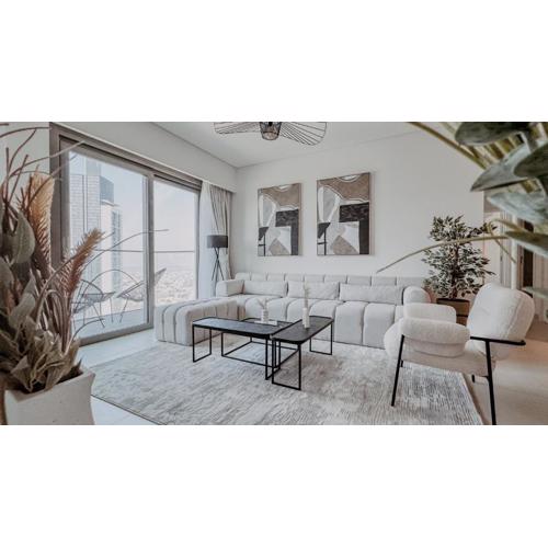 Burj Crown Luxury 2bedroom Balcony & View