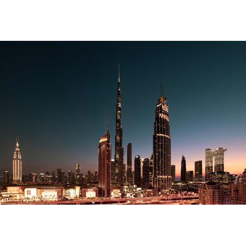 Burj Khalifa View, 2 Balcony w Lounge, Dubai Mall Access, Gym, Infinity-Pool, Playground, BBQ, Family Friendly
