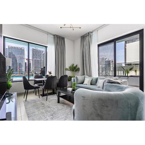 Burj Khalifa View 2BR at Binghatti Canal