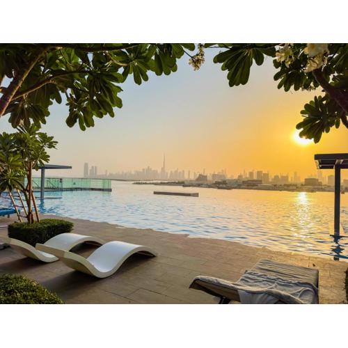 Burj Khalifa view & Creek sea view