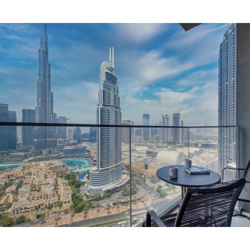 Burj Royale - Luxury Stay with Panoramic Burj Khalifa & Fountain View