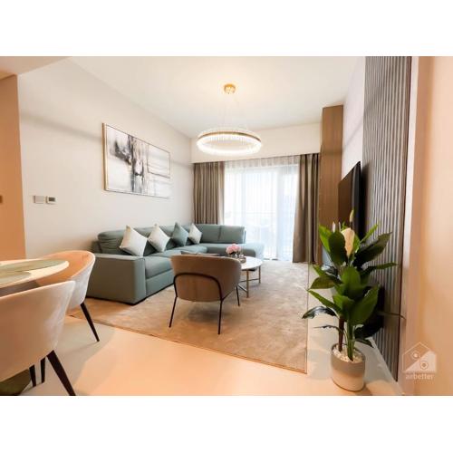 Burj Royale Luxury 1B Balcony & City View Downtown