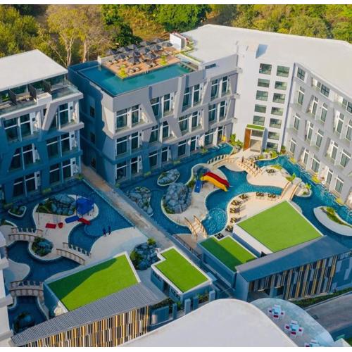 C181 Stylish 1BR Loft Near Naiharn Beach Pool Gym