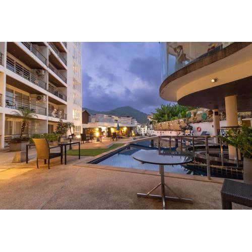 C229 1BR Studio Sea View 850m to Beach Gym