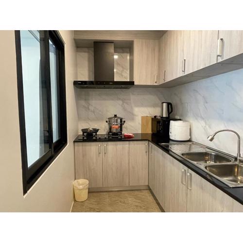 邻家小墅c2泳池别墅 近中天海滩 市中心 航站楼 步行街 唐人街