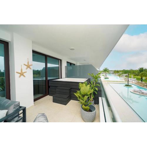 Cana Rock Star D209 Jaccuzi Pool Golf and Private Beach