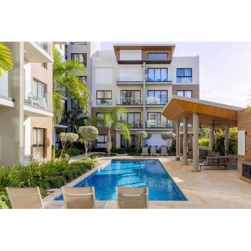 Cap Cana Luxury 2BR 2BA with Pool, near Juanillo beach and golf