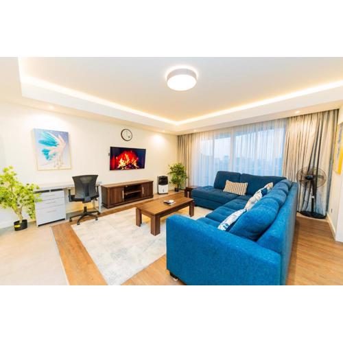 Capital M by BednBeyond Blue Radcliff Refuge Nairobi Westlands with Pool & Gym