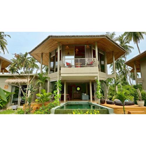 Carbana Lodge, Palmy Beach Villa, Eco Lodge