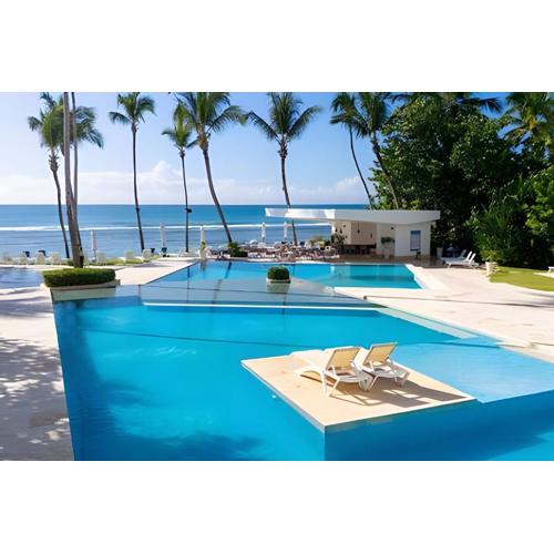 Caribbean Life Paradise,1BDRM & BBQ Beachfront Apt