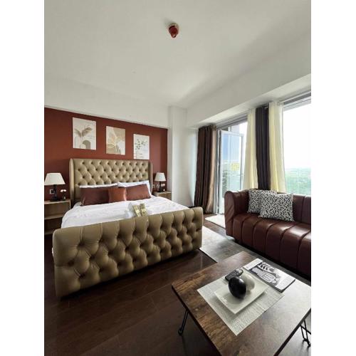 Carol Aeon Suite 1bedroom with City view Balcony Fully furnished