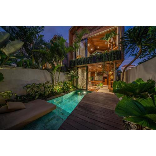 Casa Luca, Chic 1BR Tropical Hideaway in Pererenan