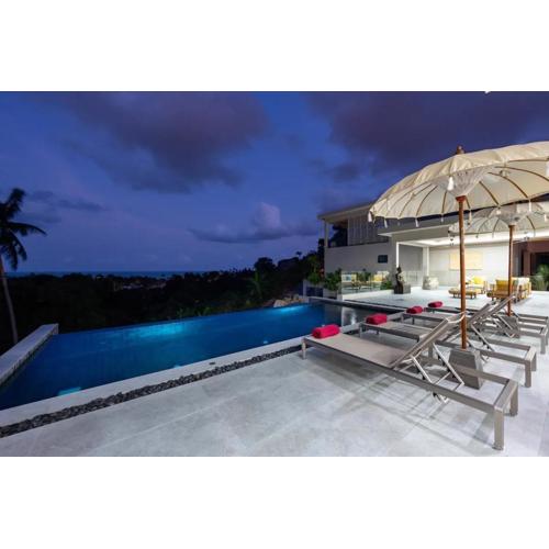 Casa Samui 4 Br Private Pool & Sea View