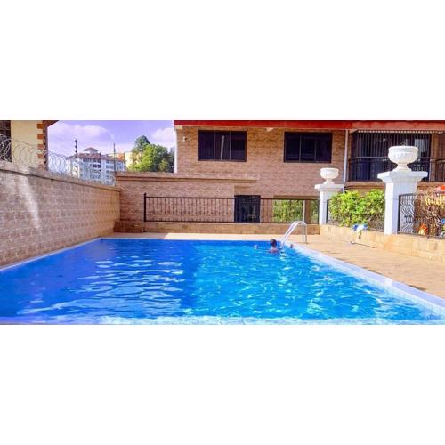 celestial three bedroom apartment with heated swimming pool fully equipped gym ample parking space children playing ground and a relaxing rooftop with amazing scenic views