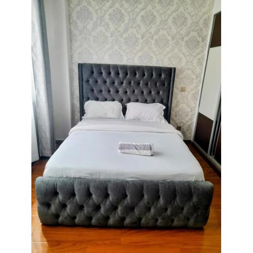 celestial three bedroom apartment with heated swimming pool fully equipped gym ample parking space children playing ground and a relaxing rooftop with amazing scenic views