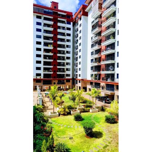 celestial three bedroom apartment with swimming pool fully equipped gym ample parking space children playing ground and a relaxing well manicured garden area for relaxing