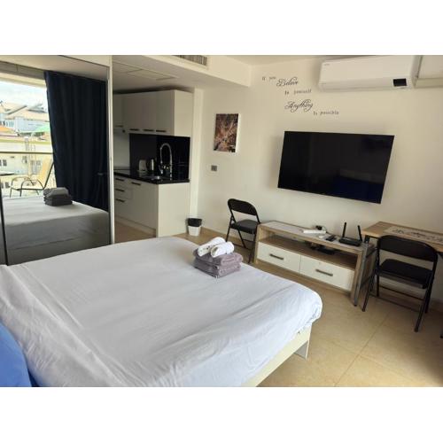 芭提雅中心Centara Avenue 6楼一卧公寓 高速互联网智能电视酒吧街步行街