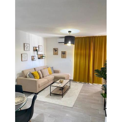 Céntrico apto de 3 habitaciones en Jardines Punta Cana