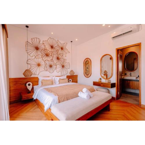 Charming 2BR Retreat with Private Pool & Garden View