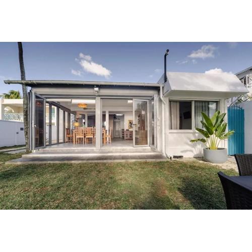 Charming house in Trou-aux-Biches with direct beach access