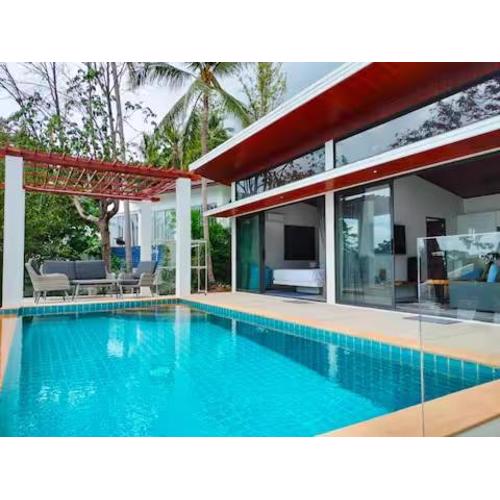 Chaweng Modern Blue Sky - Private Pool 3BD Private Pool Villa