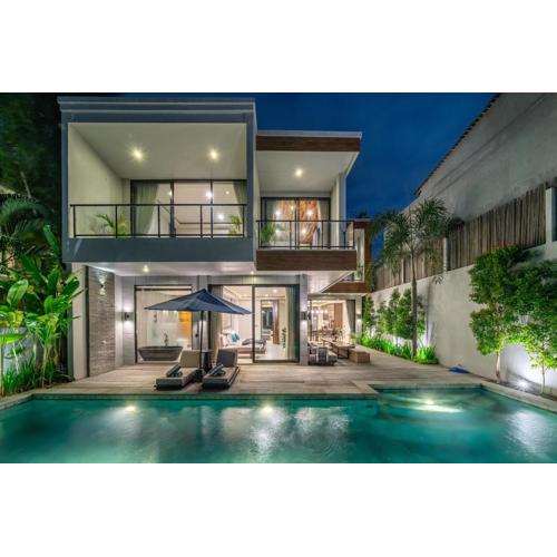 Chiama Sun - Berawa Best-Kept Secret - Luxury 4BR Villa with Pool, BBQ - Fast Wi-Fi