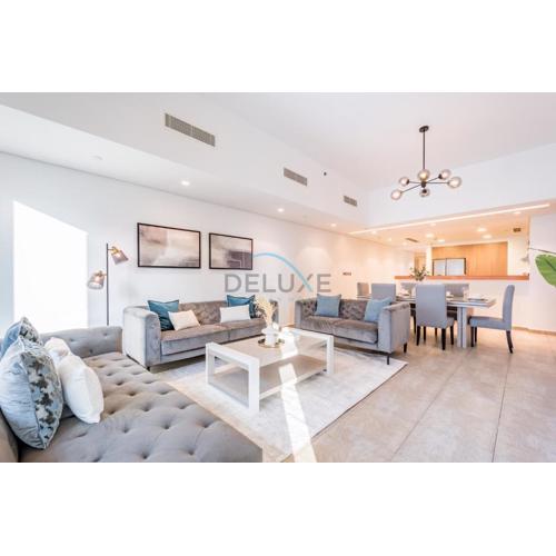 Chic 2BR Apartment with Pool View in Marina Apartment 6, Palm Jumeirah by Deluxe Holiday Homes