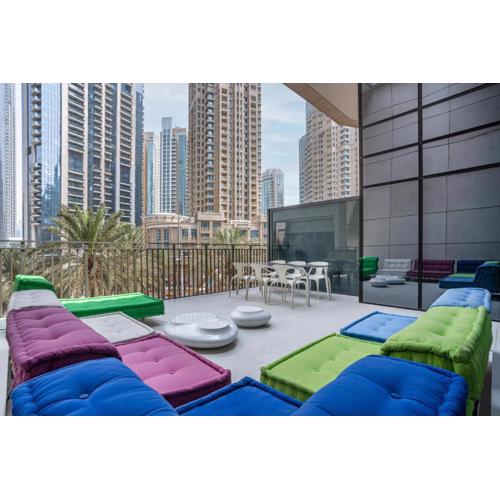 Chic 2BR Duplex, Huge Balcony High-End Furniture - Allsopp&Allsopp