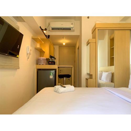 Chic and Cozy Studio Tokyo Riverside PIK 2 Apartment By Travelio