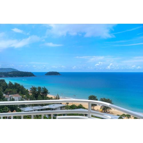 Chic Design & Full Seaview 2BR Karon Condo 16C, near Beach