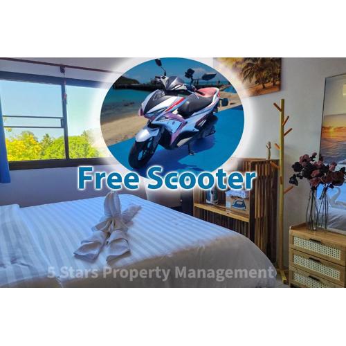 Choose from 3 Distinct Character Houses with Soft Beds, Cozy Balconies and Bonuses