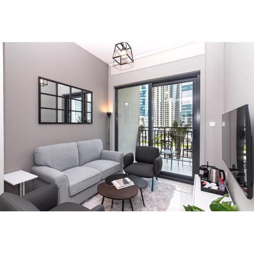 CitiHome -1BR with Balcony & Pool View in Zada Tower