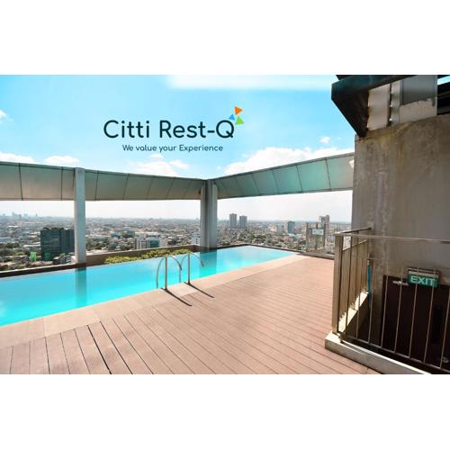 City Stay Front Trinoma Mall Wi-Fi & Netflix Free