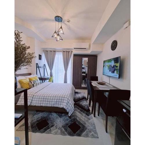 City View Studio at Inspiria can Sleeps 3 with Fast Wifi and Netflix