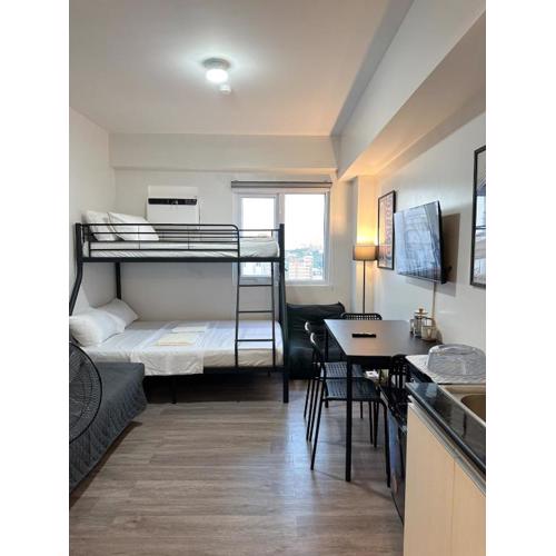 City View Studio Near Fuente Osmeña With Netflix WiFi Pool - Symfoni Nichols Bossa Tower 2