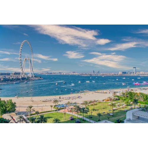 Classic Retreat in JBR with Private Beach Access