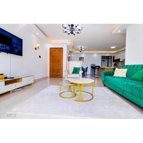 classy executive two bedroom apartment with fully equipped gym ample parking space swimming pool children playing ground area and amazing scenic views