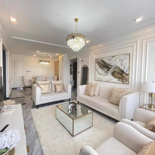 classy executive two bedroom apartment with swimming pool, ample parking space children playing ground and amazing scenic views