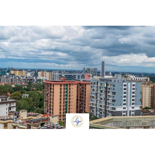 classy studio apartment in kilimani with fully equipped gym and balcony which breathtaking city views