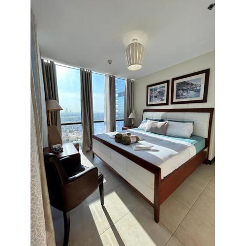 Click Stay - JLT - 2 Bedroom & Balcony Lakes view Entire Apartment -AZ