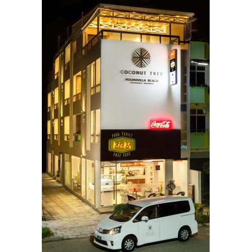 Coconut Tree Hulhuvilla Beach