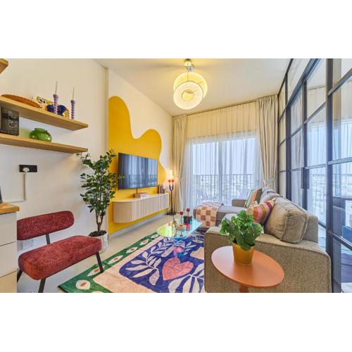 Colorful1BR Apartment in Dubai Hills Next to Mall