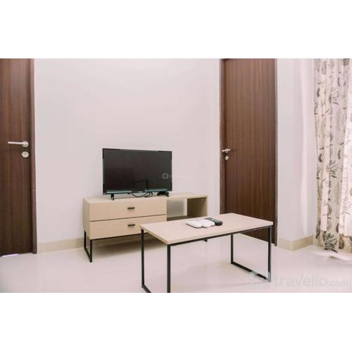 Comfort and Homey 2BR at Transpark Bintaro Apartment By Travelio