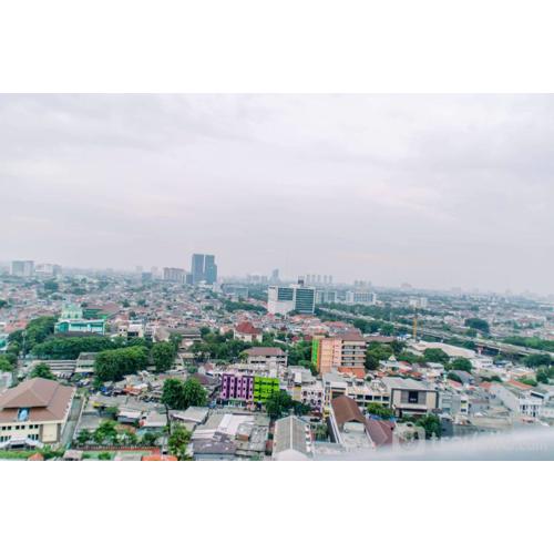 Comfort and Simply 2BR at Green Pramuka City Apartment By Travelio