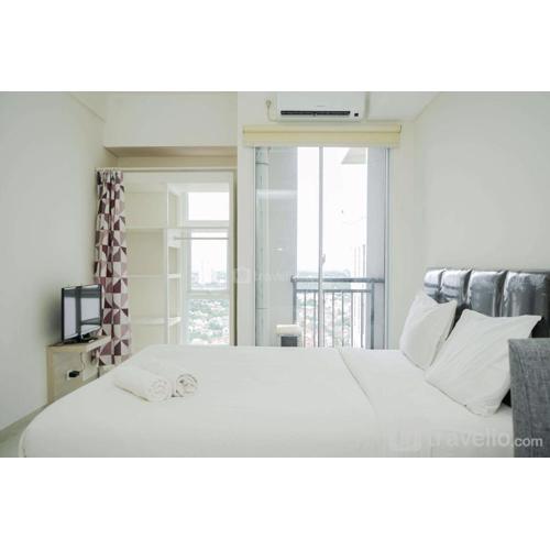 Comfort and Warm Studio Room at Akasa Pure Living BSD Apartment By Travelio