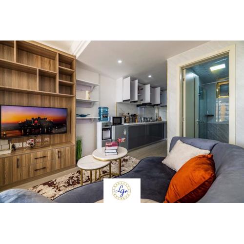 comfort furnished studio apartment in kilimani with unbeatable city views