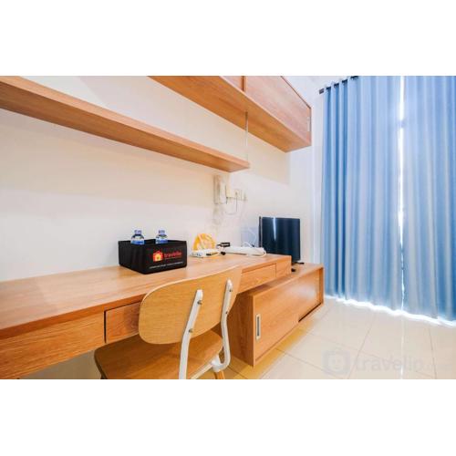 Comfort Studio Room with Bunk Bed at Dave Apartment By Travelio