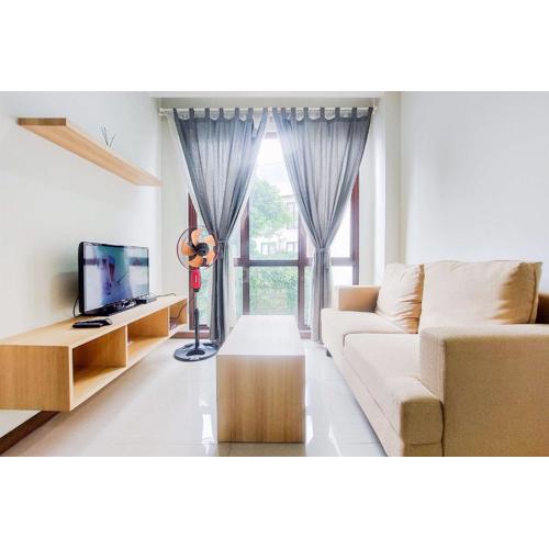 Comfortable and Simply Look 1BR Asatti Apartment By Travelio